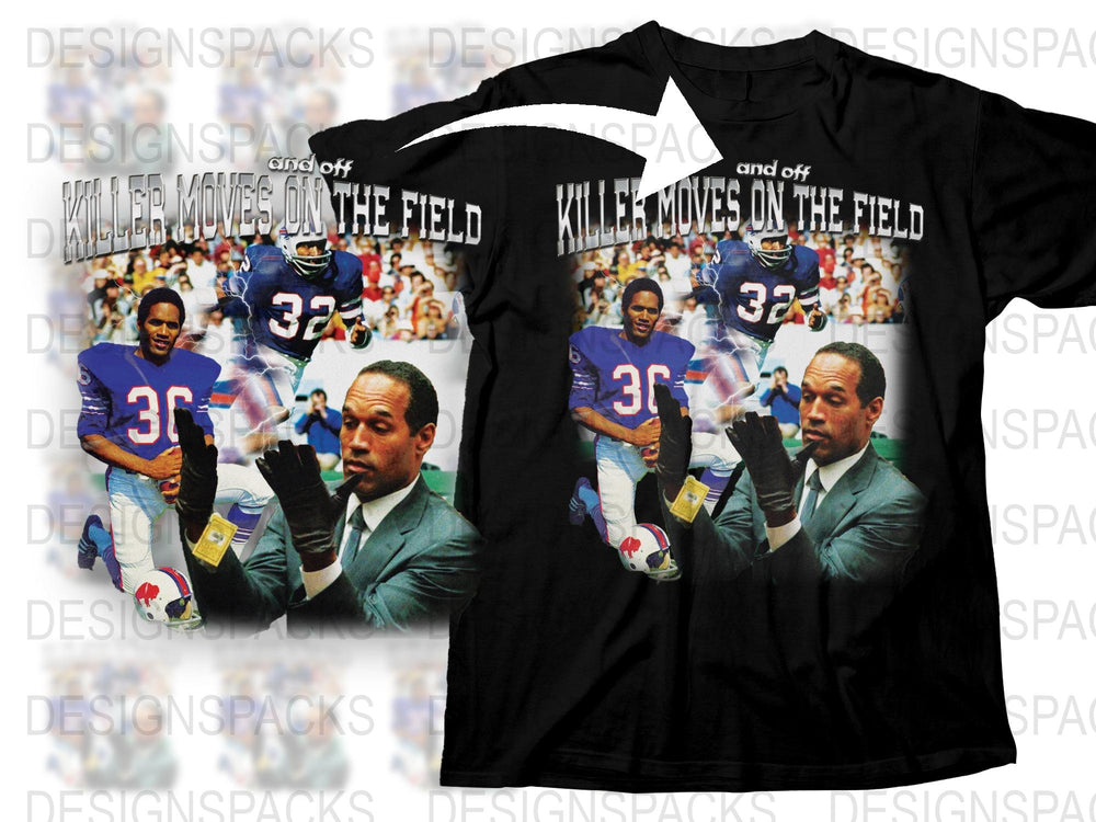 Vintage Football T-Shirt, Classic Sports Tee, Retro Athletic Shirt, Men's Fashion, Cool Sports Apparel, Gift for Him