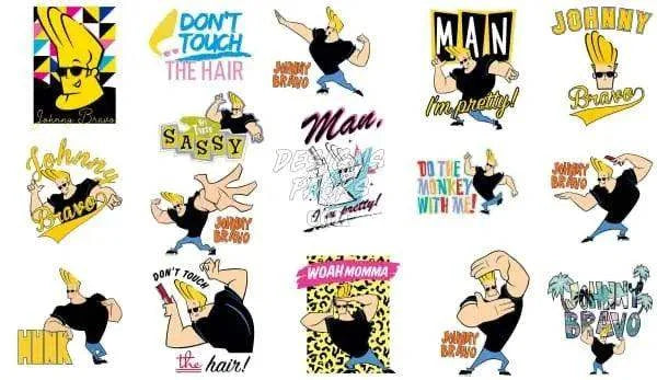 16 Cartoon Designs Bundle PNG