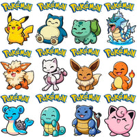 Load image into Gallery viewer, 16 Cute ball Poke Designs Bundle PNG
