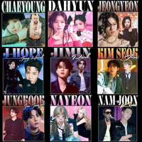 Load image into Gallery viewer, 16 KPOP Stars BTS &amp; Twice Music Homage Designs Bundle PNG
