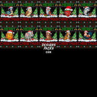 Load image into Gallery viewer, 160 Ugly Sweater Merry Christmas Designs Bundle PNG

