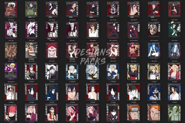 Anime character designs for DTF, DTG, embroidery & tumbler wraps — print-ready PNG, SVG, PES files