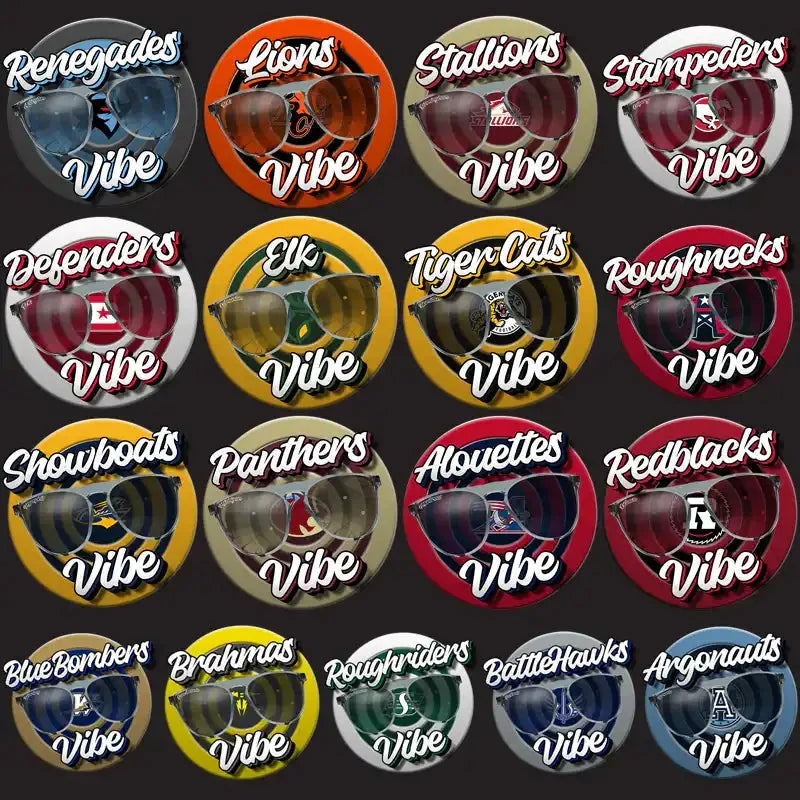 17 Canada Football Teams Vibes Designs Bundle PNG