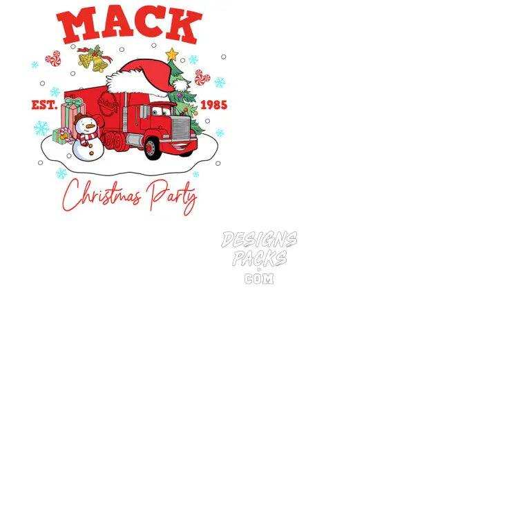 17 Cars Cartoon Christmas Designs Bundle Png