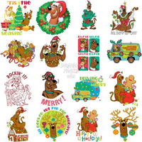 Load image into Gallery viewer, 17 Christmas Scooby Dog Cartoon Designs Bundle Png
