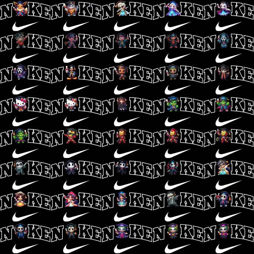 170 Swoosh Pop Culture Senior Class Graduation Designs Bundle PNG