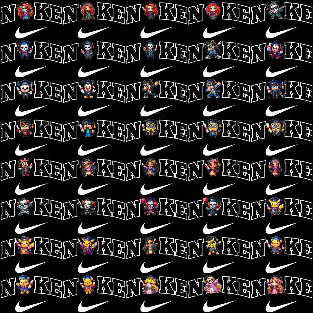 170 Swoosh Pop Culture Senior Class Graduation Designs Bundle PNG