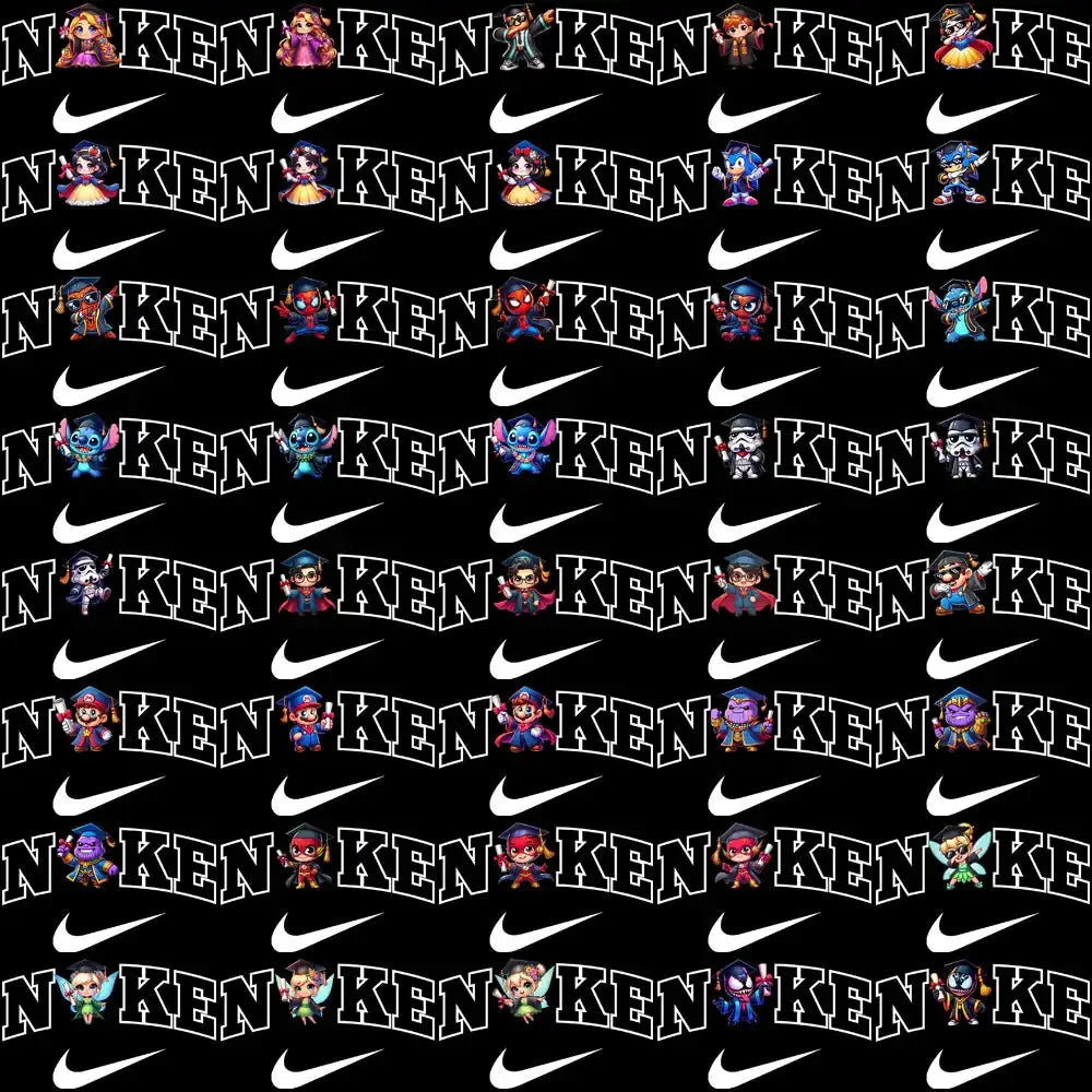 170 Swoosh Pop Culture Senior Class Graduation Designs Bundle PNG