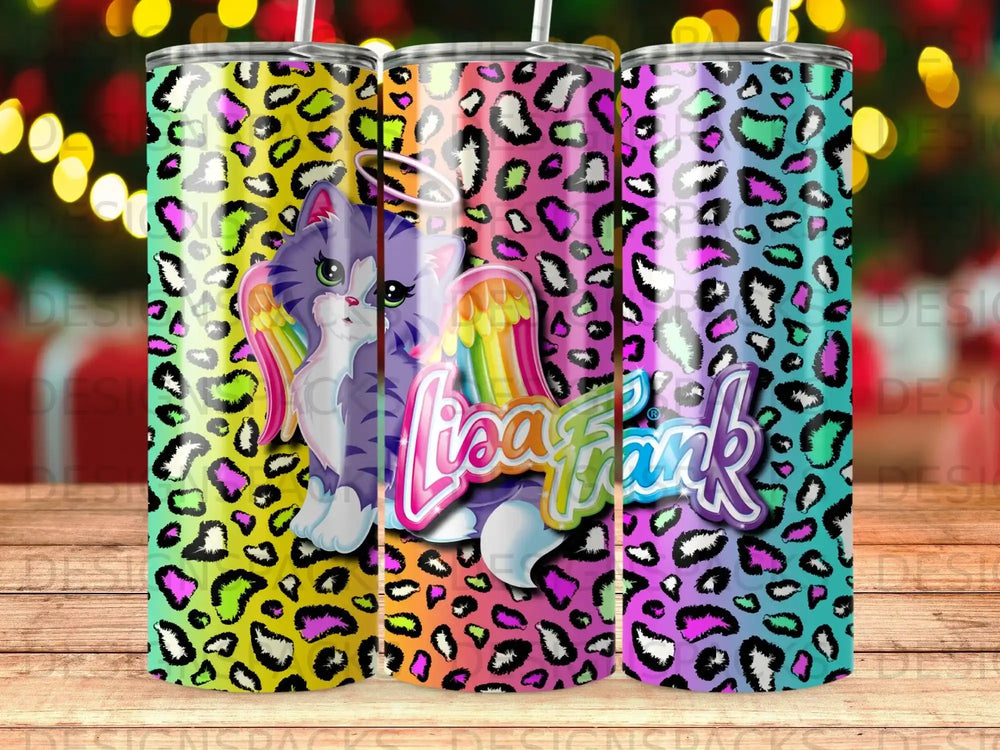Lisa Frank cat rainbow leopard print colorful product
