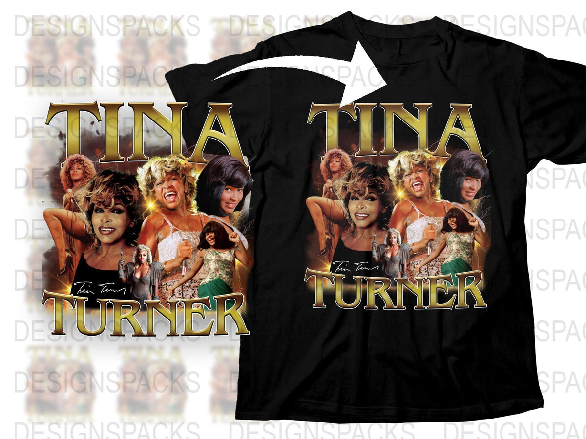 Vintage Tina Turner Graphic T-Shirt, Classic Rock Music Tee, Retro Band Shirt, Iconic Singer Fashion Top, Collectible Memorabilia