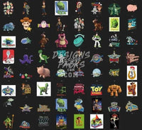 Load image into Gallery viewer, 175 Cartoon Designs Bundle PNG designspacks
