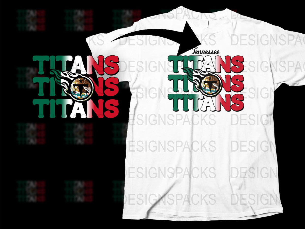 Tennessee Titans T-Shirt Vintage Style Graphic Tee NFL Sports Fan Apparel