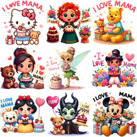 Load image into Gallery viewer, 18 Cartoon I Love Mama Mother’s Day Mom Designs Bundle Png
