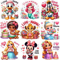 Load image into Gallery viewer, 18 Cartoon I Love Mama Mother’s Day Mom Designs Bundle Png

