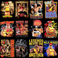 Load image into Gallery viewer, 18 Wrestling Star Hulk V2 Halftone Designs Bundle PNG
