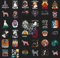 Load image into Gallery viewer, 180 Dogs Niche Designs Bundle PNG designspacks
