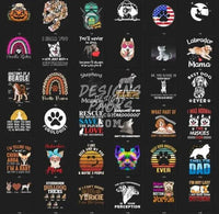 Load image into Gallery viewer, 180 Dogs Niche Designs Bundle PNG designspacks
