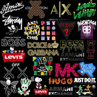 Load image into Gallery viewer, 180 Popular Brand Mix Designs Bundle PNG
