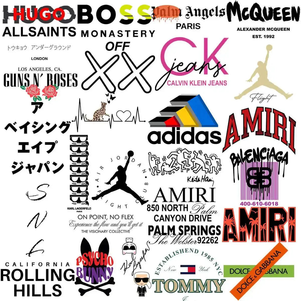 180 Popular Brand Mix Designs Bundle PNG