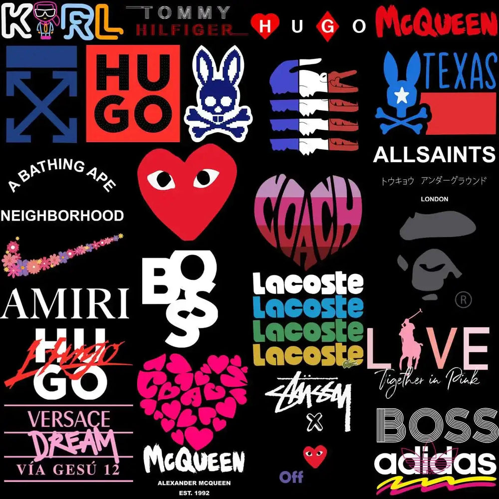 180 Popular Brand Mix Designs Bundle PNG