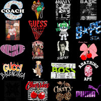 Load image into Gallery viewer, 180 Popular Brand Mix Designs Bundle PNG

