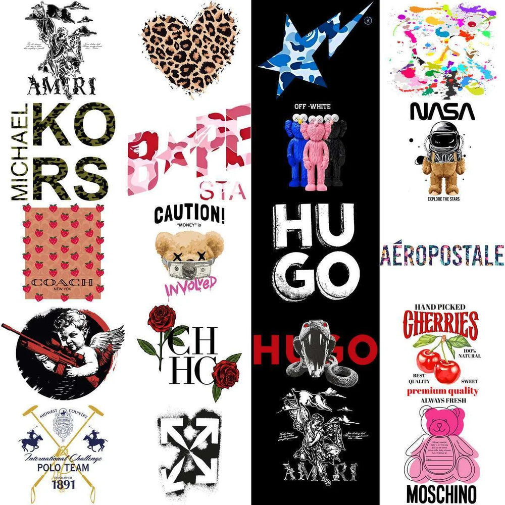 180 Popular Brand Mix Designs Bundle PNG