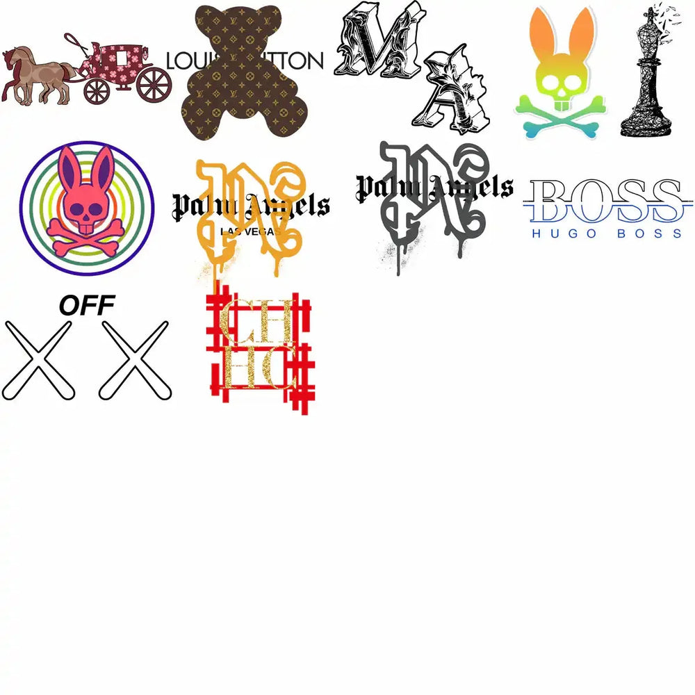 180 Popular Brand Mix Designs Bundle PNG