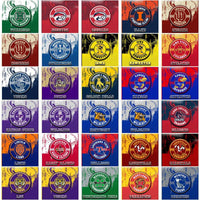Load image into Gallery viewer, 181 NCAA College Sports Dot Logo Wraps Tumbler Wrap Bundle JPG
