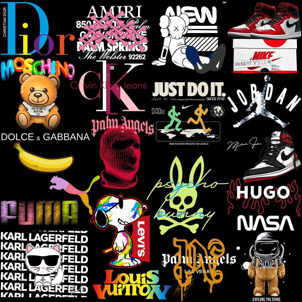 184 Popular Brand Mix Mega Streetwear Designs Bundle PNG