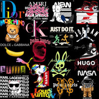 Load image into Gallery viewer, 184 Popular Brand Mix Mega Streetwear Designs Bundle PNG
