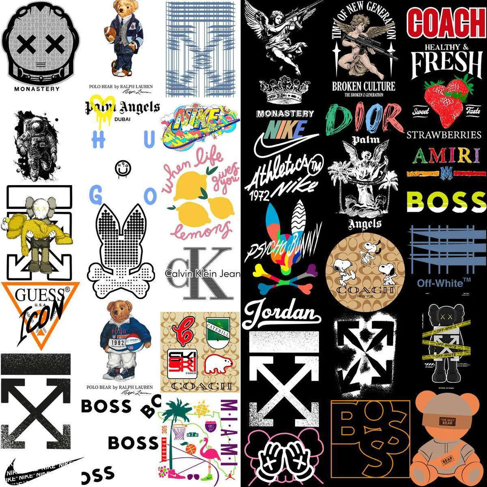 184 Popular Brand Mix Mega Streetwear Designs Bundle PNG