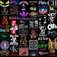 Load image into Gallery viewer, 184 Popular Brand Mix Mega Streetwear Designs Bundle PNG
