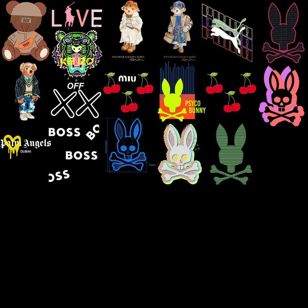 184 Popular Brand Mix Mega Streetwear Designs Bundle PNG