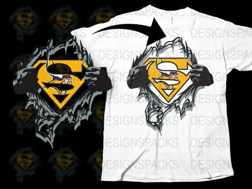 Superhero Logo T-Shirt, Graphic Tee, Custom Design, Men's White Cotton Shirt, Unique Gift Idea