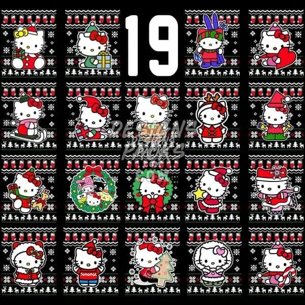 19 Ugly Christmas Designs Bundle PNG designspacks