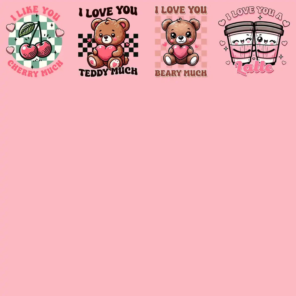 19 Retro Valentine Designs Bundle Png