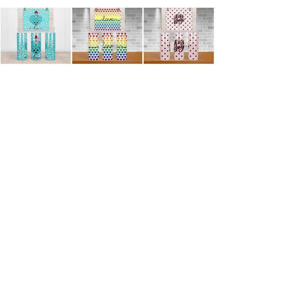 19 Valentines Day Tumbler Wrap Designs Bundle JPG