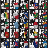 Load image into Gallery viewer, 190 In My DNA Fingerprint Flags World Countries Designs Bundle PNG
