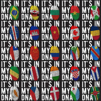 Load image into Gallery viewer, 190 In My DNA Fingerprint Flags World Countries Designs Bundle PNG
