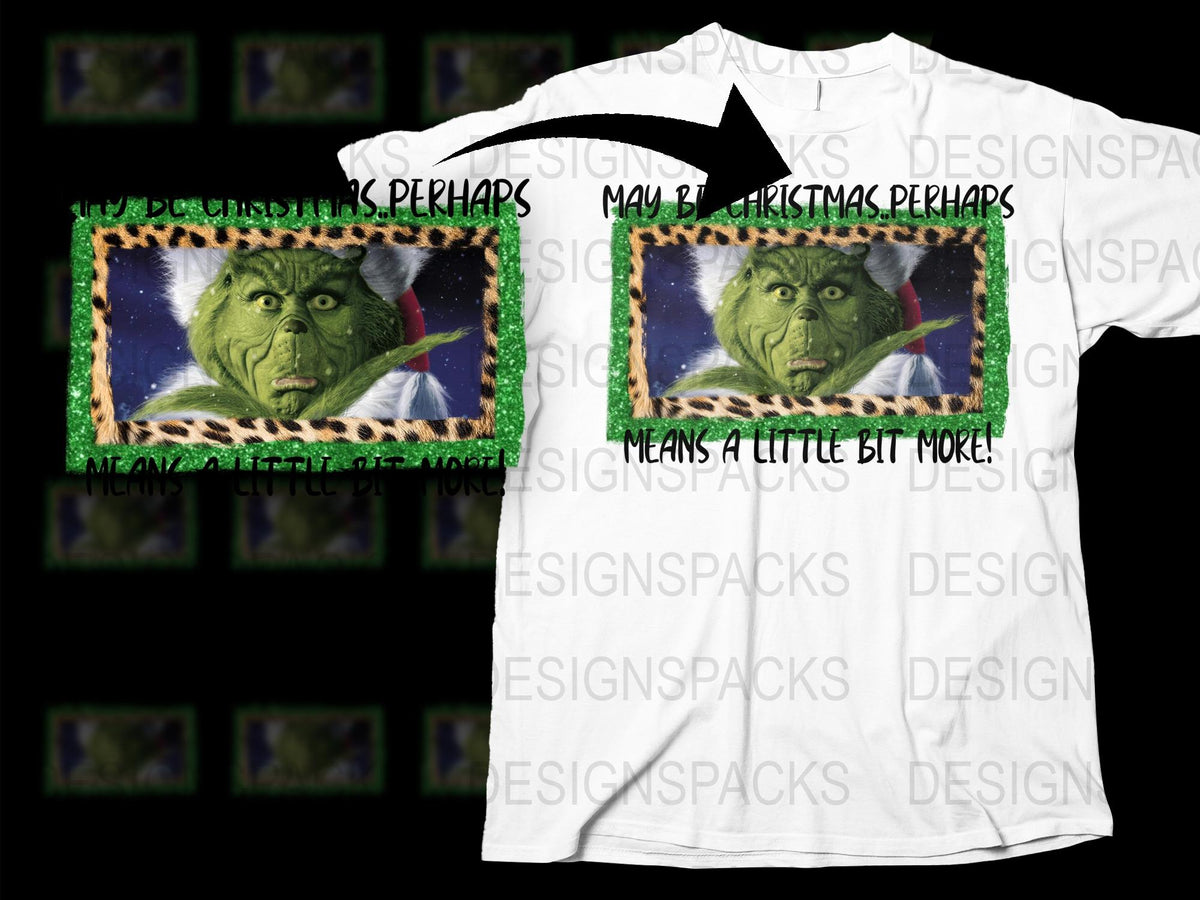 Grinch Christmas T-Shirt, Funny Holiday Quote Tee, Unisex White Cotton Shirt, Festive Winter Apparel