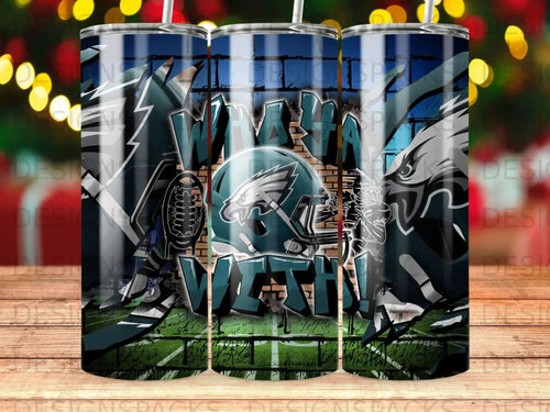 Philadelphia Eagles football helmet and 