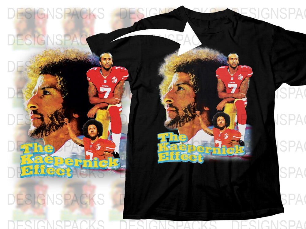 Colin Kaepernick Effect T-Shirt, Inspirational Activist Graphic Tee, Bold Statement Shirt, Unisex Fashion Top, Gift Idea