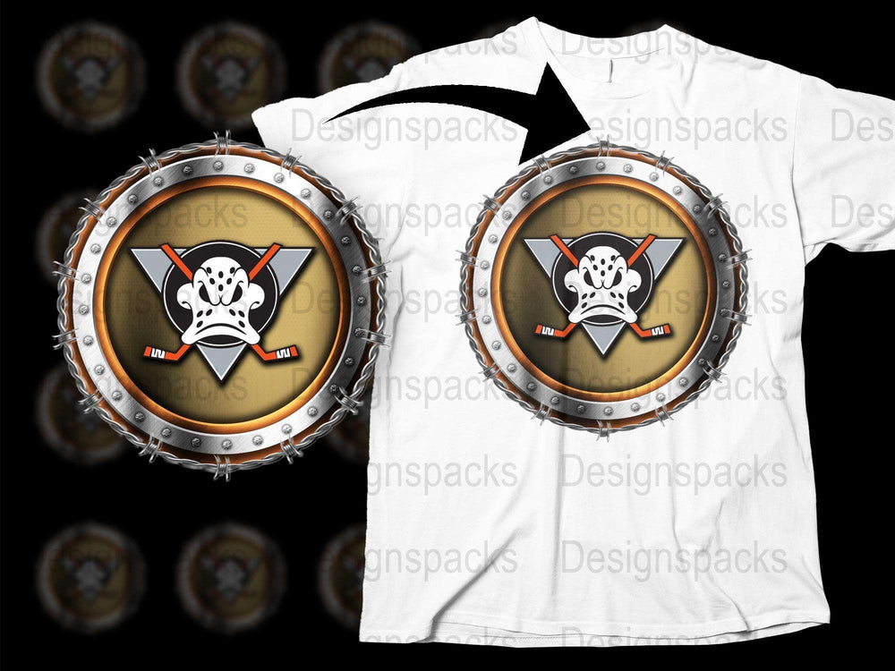 Skull and Crossbones T-Shirt, Biker Chain Border, Punk Rock Graphic Tee, Unique Bold Emblem Design
