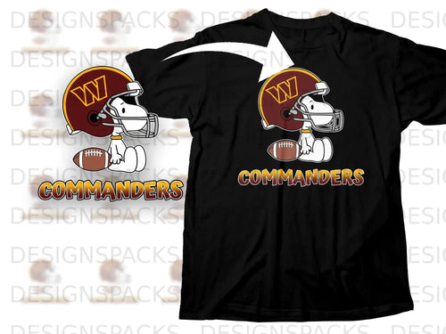 Snoopy Washington Commanders Football Helmet product type