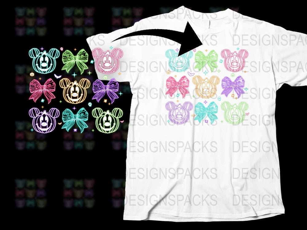 Colorful Neon Skull Butterfly Graphic T-Shirt, Unisex Casual Streetwear Tee, Unique Vibrant Design Top