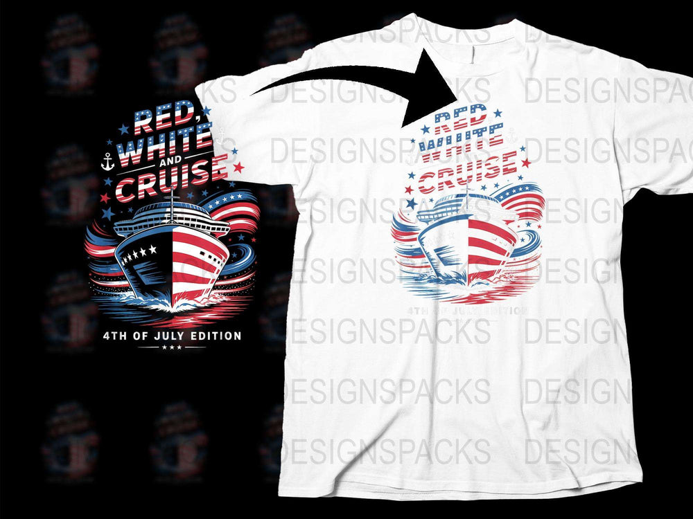 Patriotic USA Flag and Guns T-Shirt, 4th of July Special Edition, Red White Blue Graphic Tee