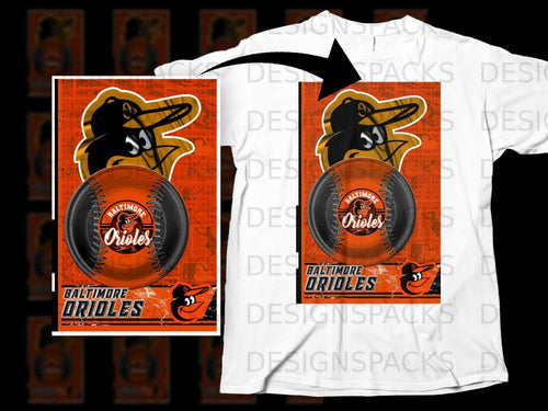 Baltimore Orioles Baseball Team Fan Merch Shirt