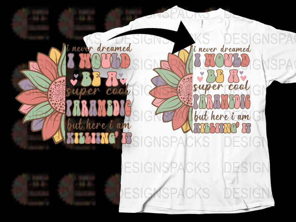 Floral Graphic Tee, Funny Super Cool Grandma Quote, Colorful Flower Design, Unique Gift for Grandmother