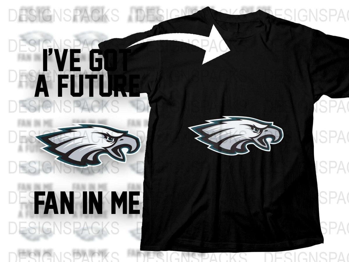 Philadelphia Eagles Maternity Shirt, Future Fan Pregnancy Announcement Tee