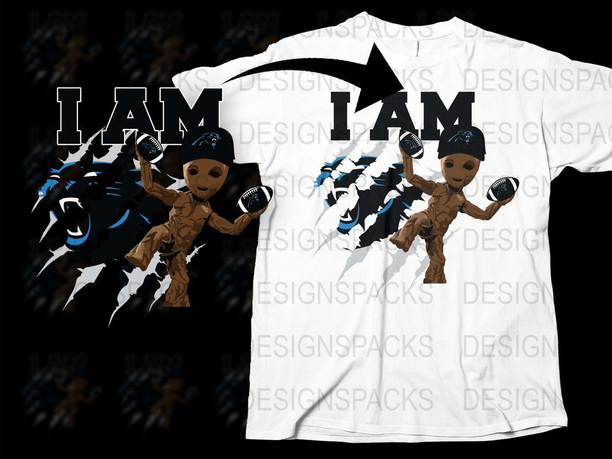 Unique I AM Groot Inspired T-Shirt, Cool Comic Book Character Tee, Unisex Graphic Shirt